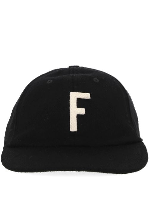 Cappello in misto lana riciclata nera Fear of God | FG24FW708040WOO001